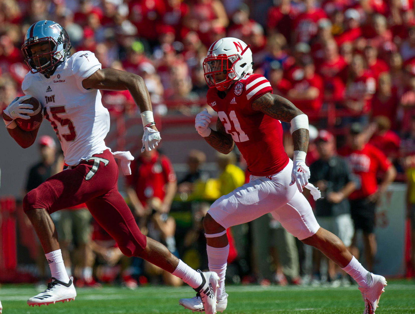 Troy vs. Nebraska, 9/15/18